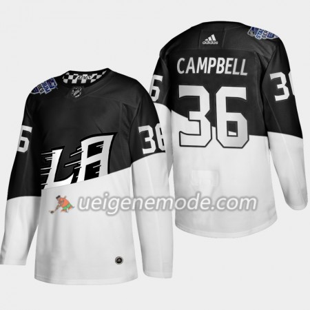 Herren Eishockey Los Angeles Kings Trikot Jack Campbell 36 Adidas 2020 Stadium Series Authentic